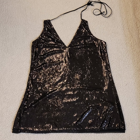 ***Sold*** Free People Double Take Sequin Mini Dress - Picture 7 of 15